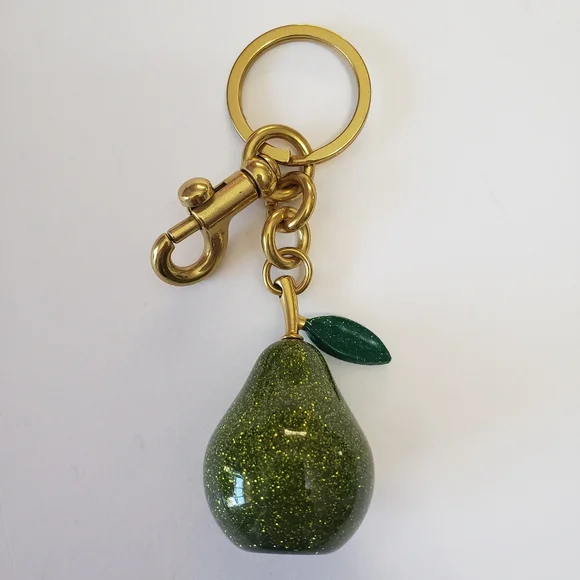 Resin Pear Bag Hanging Imitation Fruit Keychain Fashion Bag Accessories - Picture 7 of 7